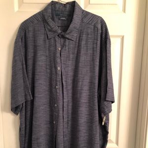 Perry Ellis XLT linen button up